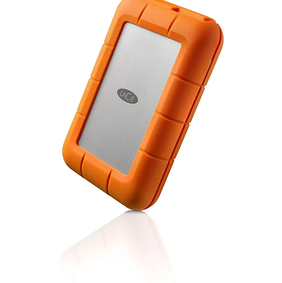 LaCie Rugged STFR2000800 2 TB Desktop Hard Drive - 2.5" External - USB Type C - 2 Year Warranty