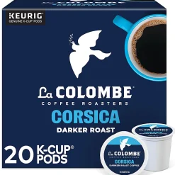 La Colombe® Corsica Dark Roast Coffee Keurig K-Cup Pods, Single Serve, Pack Of 20 Pods