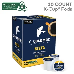 La Colombe® Nizza Medium Roast Coffee Keurig K-Cup Pods, Single Serve, Pack Of 20 Pods