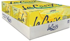 LaCroix® Core Sparkling Water with Natural Lemon Flavor, 12 Oz, Case of 24 Cans