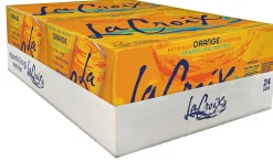 LaCroix® Core Sparkling Water with Natural Orange Flavor, 12 Oz, Case of 24 Cans