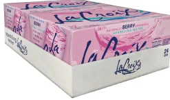 LaCroix Sparkling Water, Berry, 12 Oz, Case Of 24