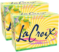 LaCroix Sparkling Water, Limoncello, 12 Oz., 2 Cases Of 12 Cans
