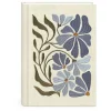 Lady Jayne Embroidered Canvas Hardcover Journal, 6" x 8-1/2", Ruled, 192 Pages, Aster