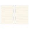 Lady Jayne Vegan Leather Softcover Spiral Journal, 6-1/4" x 8-1/2", Legal Rule, 144 Pages, Multicolor