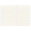 Lady Jayne Vegan Leather Softcover Spiral Journal, 6-1/4" x 8-1/2", Legal Rule, 144 Pages, Today