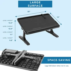 LapGear Easy Tilt Laptop Table Bed Desk, 22