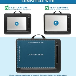 LapGear Sidekick Lap Desk With LED Light, 17