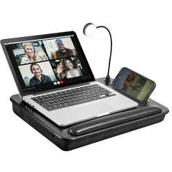 LapGear Sidekick Lap Desk With LED Light, 17
