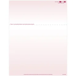 Laser 2-Sided Healthcare Medical Billing Statements, Preprinted MC/Visa Credit Card Accepted, 1-Part, 8-1/2