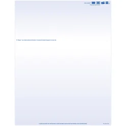 Laser 2-Sided Healthcare Medical Billing Statements, 1-Part, 8-1/2