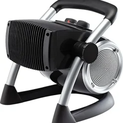 Lasko® Pro-Ceramic 1500 Watts Electric Ceramic Fan Heater, 3 Heat Settings, 10.44"H x 10.1"W x 11.44"D