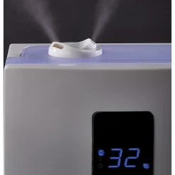 Lasko Quiet Ultrasonic Digital Warm and Cool Mist Humidifier - Warm Mist, Cool Mist, Ultrasonic - Black, White