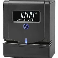 Lathem 2100 HD Heavy-Duty Thermal Print Time Clock, Gray