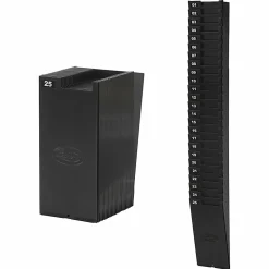 Lathem Time Expandable Time Card Rack, Black