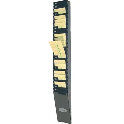 Lathem Time Expandable Time Card Rack, Black