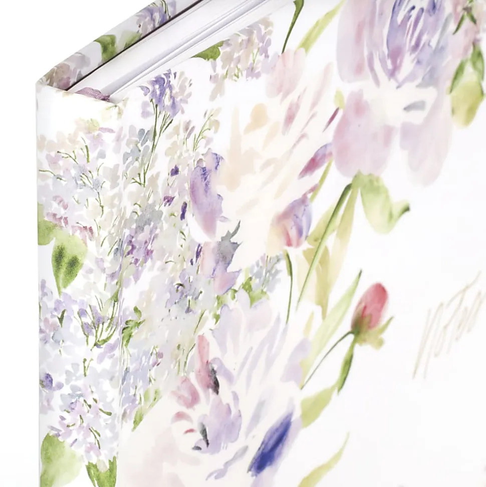Leah Bisch™ for Cambridge® Journal, 8” x 10”, Legal Rule, 96 Sheets, Floral