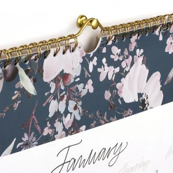 Leah Bisch™ for Cambridge® 2026 Monthly Wall Calendar, Calista Floral, Medium, 15