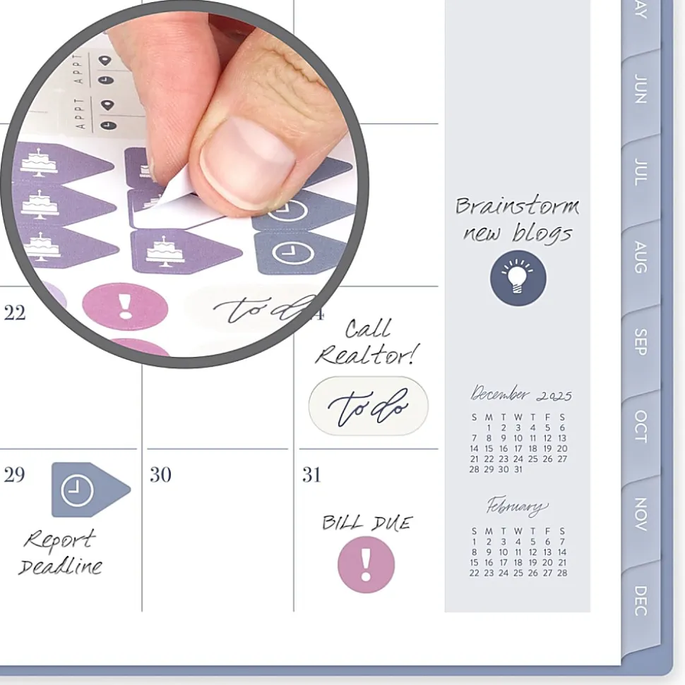 Leah Bisch™ for Cambridge® Weekly Monthly Planners, Calista Floral, LB4020026