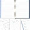 Leah Bisch™ for Mead Cambridge® Academic 2026-2027 Weekly Monthly Planner, Bow Trellis, Large, 8 1/2" x 11"