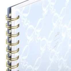 Leah Bisch™ for Mead Cambridge® Academic 2026-2027 Weekly Monthly Planner, Bow Trellis, Large, 8 1/2