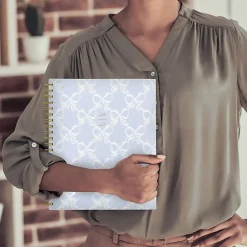 Leah Bisch™ for Mead Cambridge® Academic 2026-2027 Weekly Monthly Planner, Bow Trellis, Large, 8 1/2