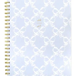 Leah Bisch™ for Mead Cambridge® Academic 2026-2027 Weekly Monthly Planner, Bow Trellis, Large, 8 1/2