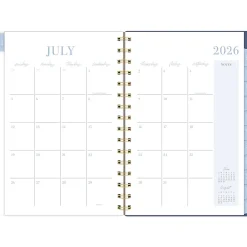 Leah Bisch™ for Mead Cambridge® Academic 2026-2027 Weekly Monthly Planner, Bow Trellis, Small, 5 1/2