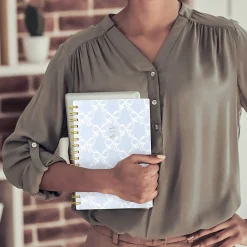Leah Bisch™ for Mead Cambridge® Academic 2026-2027 Weekly Monthly Planner, Bow Trellis, Small, 5 1/2
