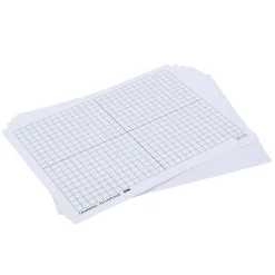 Learning Advantage™ XY Axis Unframed Dry-Erase Whiteboards, 9" x 12", Set Of 10