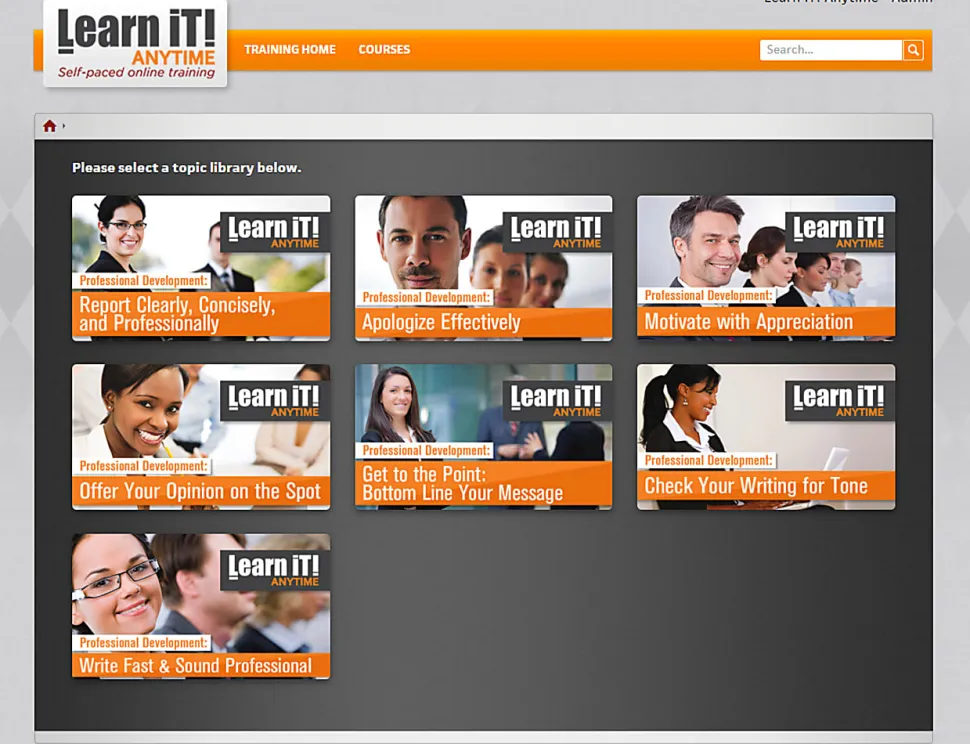 Learn iT! Anytime Online Training, 1 Year Subscription Card