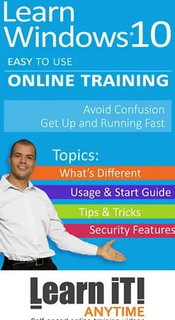 LearniT! Anytime Online Windows® 10 Training