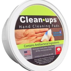 Lee Clean-Ups® Hand Cleaning Pads, Pack Of 60