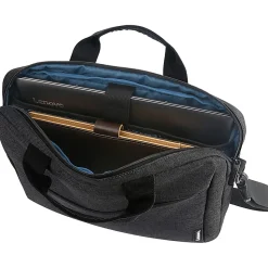Lenovo® Casual Toploader T210 Messenger Bag With 15.6" Laptop Pocket, Black