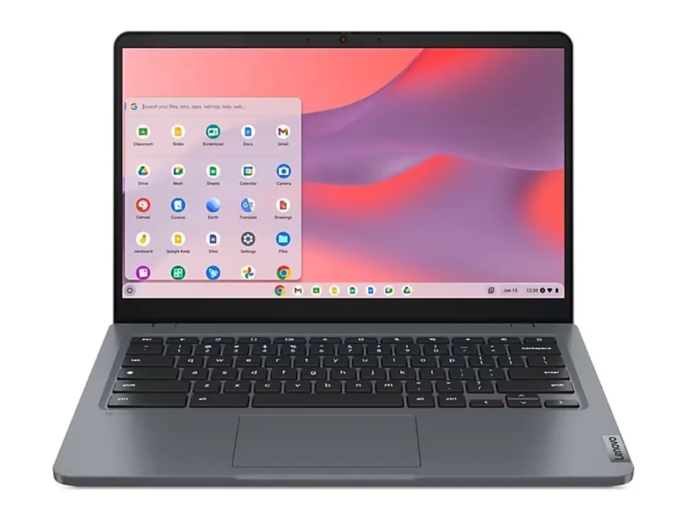 Lenovo 14e Gen 3 82W6003CUS 14" Touchscreen Chromebook, Full HD, Intel N-Series N100, 8GB, 64GB Flash, Storm Gray