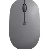 Lenovo Go USB-C Wireless Mouse - Storm Grey - Blue Optical - Wireless - 2.40 GHz - Rechargeable - USB Type C - 4000 dpi - Scroll Wheel - 5 Button(s)
