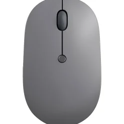 Lenovo Go USB-C Wireless Mouse - Storm Grey - Blue Optical - Wireless - 2.40 GHz - Rechargeable - USB Type C - 4000 dpi - Scroll Wheel - 5 Button(s)