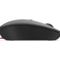 Lenovo Go USB-C Wireless Mouse - Storm Grey - Blue Optical - Wireless - 2.40 GHz - Rechargeable - USB Type C - 4000 dpi - Scroll Wheel - 5 Button(s)