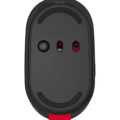 Lenovo Go USB-C Wireless Mouse - Storm Grey - Blue Optical - Wireless - 2.40 GHz - Rechargeable - USB Type C - 4000 dpi - Scroll Wheel - 5 Button(s)