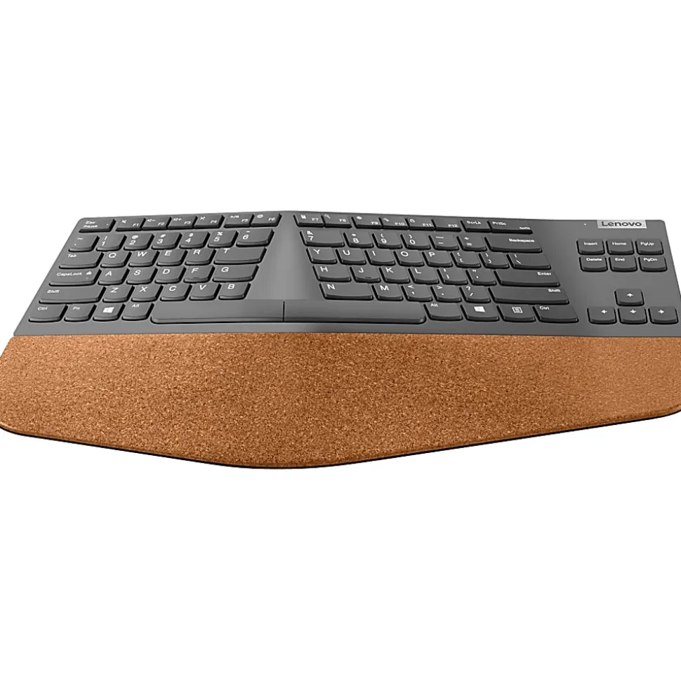 Lenovo Go Wireless Split Keyboard - US English - Wireless Connectivity - 2.40 GHz - English (US) - PC - 4Y41C33748