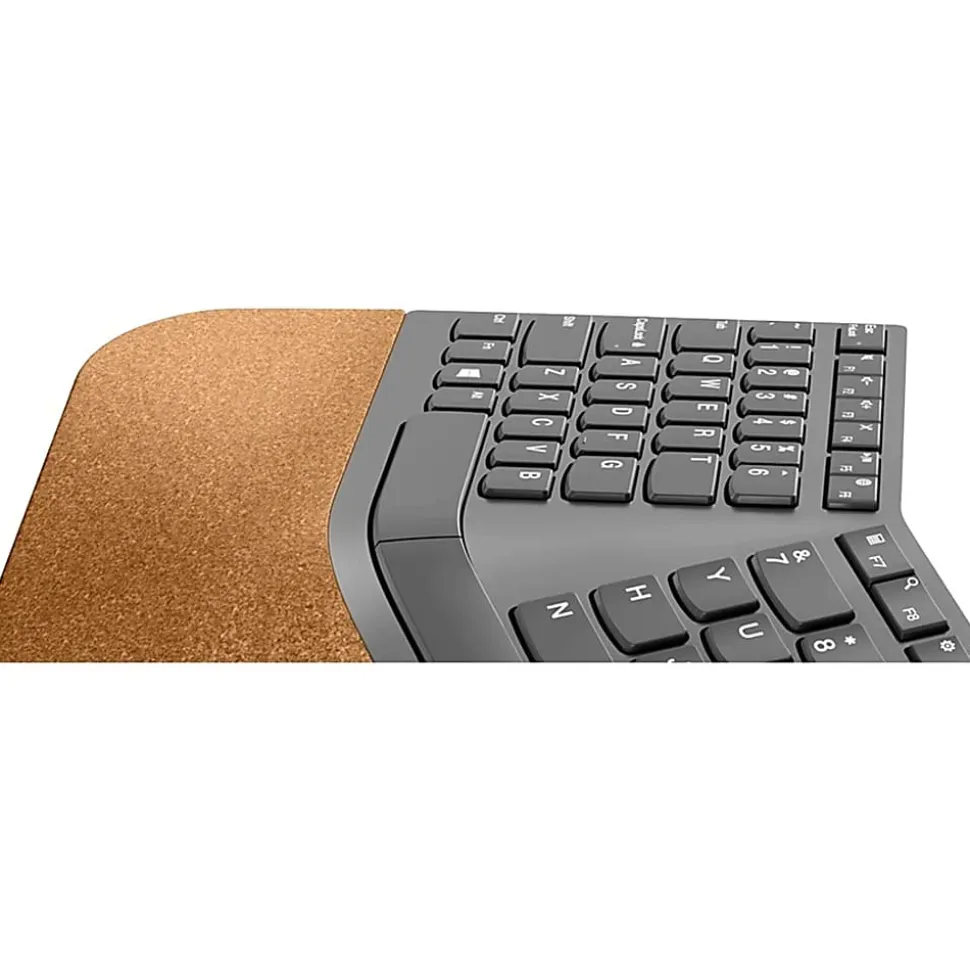 Lenovo Go Wireless Split Keyboard - US English - Wireless Connectivity - 2.40 GHz - English (US) - PC - 4Y41C33748