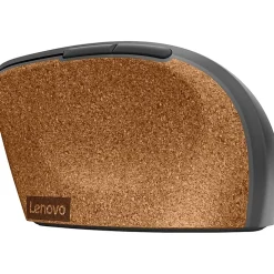 Lenovo Go Wireless Vertical Mouse - Optical - Wireless - 2.40 GHz - Storm Gray - USB Type A - 2400 dpi - 4Y51C33792
