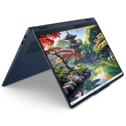 Lenovo Ideapad 5i 2-in-1 Laptop, 16" Touch Screen, Intel Core Ultra 7, 16GB Memory, 512GB Solid State Drive, Wi-Fi 6, Windows 11, Cosmic Blue
