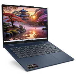 Lenovo Ideapad 5i 2-in-1 Laptop, 14" Touch Screen, AMD Ryzen 5, 16GB Memory, 1TB Solid State Drive, Wi-Fi 7, Windows 11, Cosmic Blue