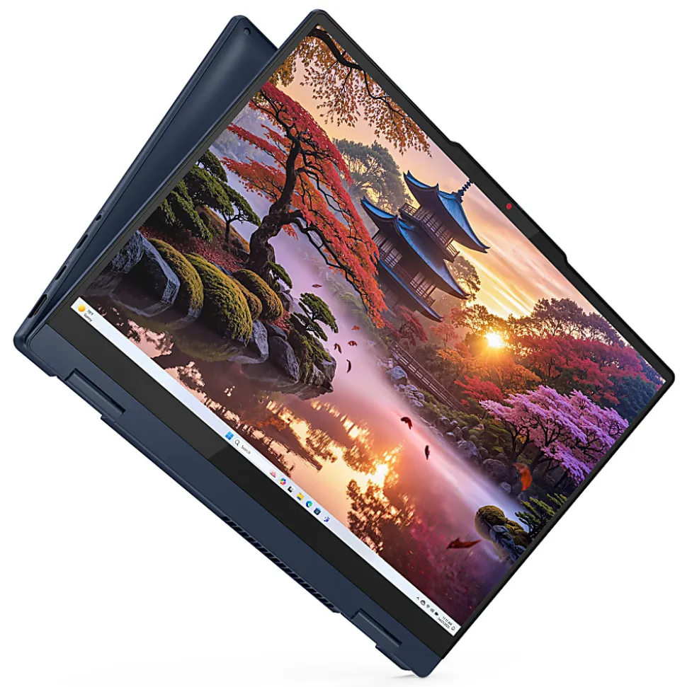 Lenovo Ideapad 5i 2-in-1 Laptop, 14" Touch Screen, AMD Ryzen 5, 16GB Memory, 1TB Solid State Drive, Wi-Fi 7, Windows 11, Cosmic Blue