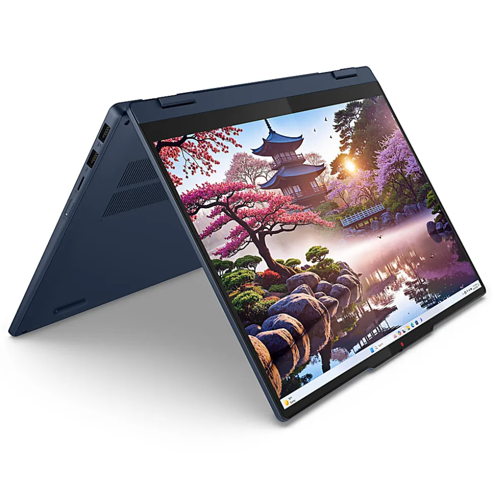 Lenovo Ideapad 5i 2-in-1 Laptop, 14" Touch Screen, AMD Ryzen 5, 16GB Memory, 1TB Solid State Drive, Wi-Fi 7, Windows 11, Cosmic Blue