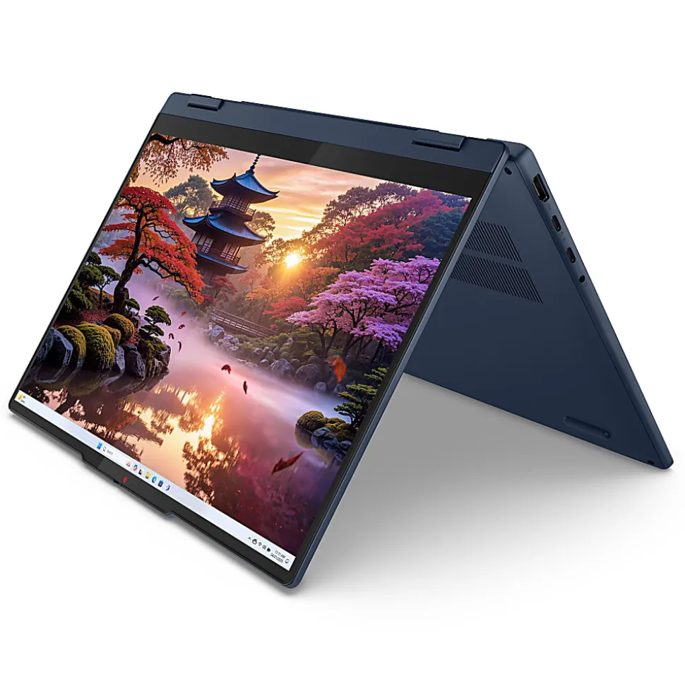 Lenovo Ideapad 5i 2-in-1 Laptop, 14" Touch Screen, AMD Ryzen 5, 16GB Memory, 1TB Solid State Drive, Wi-Fi 7, Windows 11, Cosmic Blue