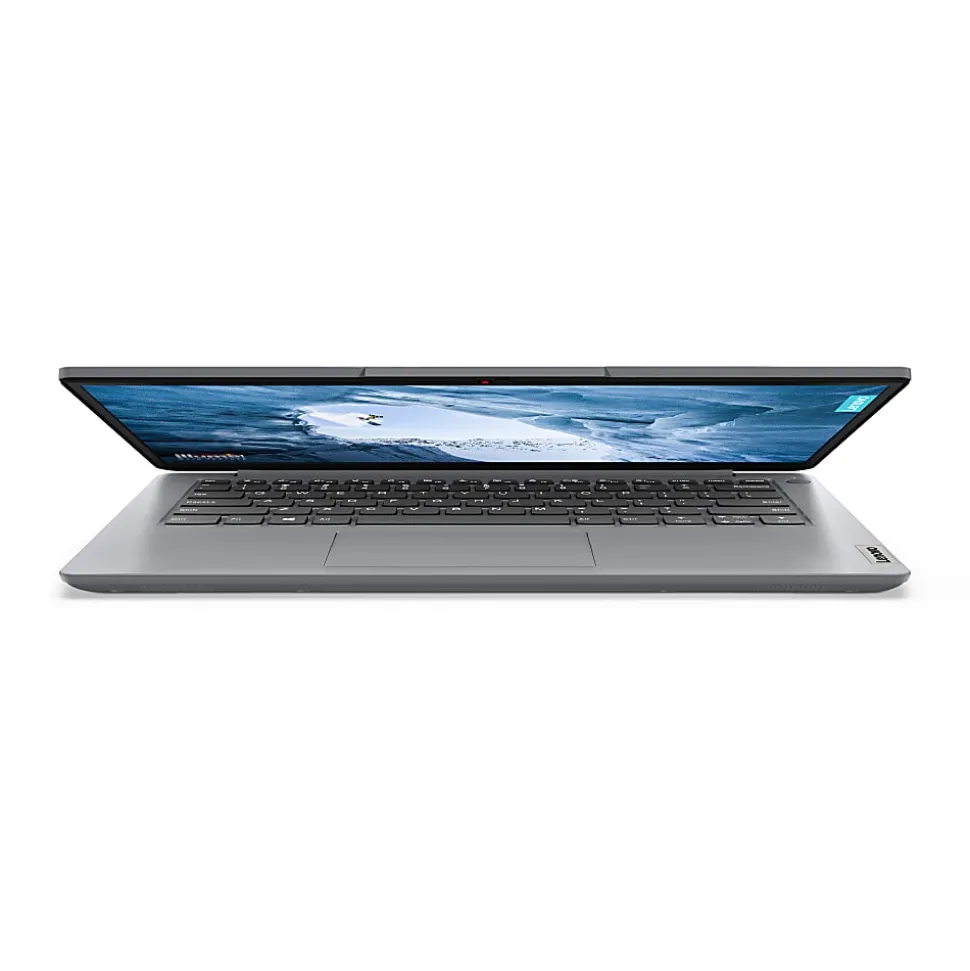 Lenovo® IdeaPad 1i 14 Laptop, 14" Screen, Intel® Pentium®, AI Enabled, 4GB Memory, 128GB eMMC Storage, Wi-Fi 6, Windows® 11, 82LV003WUS
