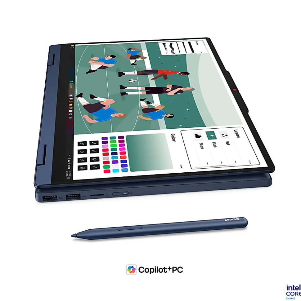 Lenovo IdeaPad 2-in-1 Laptop PC, 15" Touchscreen, Intel Core Ultra 7, AI Enabled, Total Qty 1