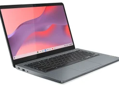 Lenovo IdeaPad Slim 3 Chrome 14IAN8 83BN0001US Laptop, 14", Intel® N-Series N100, AI Enabled, 4GB Memory, 64GB Flash Memory, ChromeOS